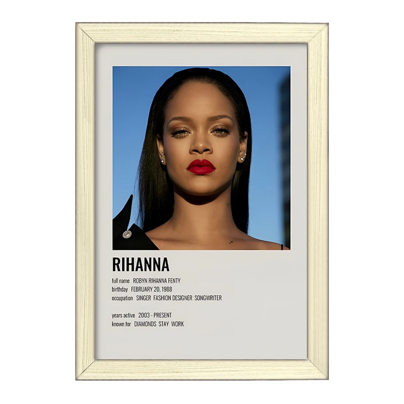 تابلو خندالو طرح ریحانا (Rihanna) کد F13341