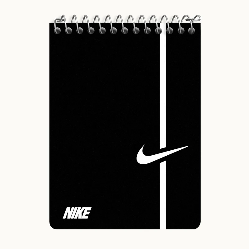 دفتر یادداشت 50 برگ خندالو طرح نایک (Nike) کد N5110
