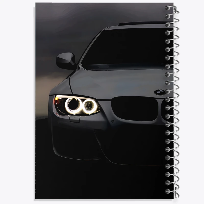 دفتر مشق 100 برگ خندالو طرح ماشین بی ام دبلیو کد F11639