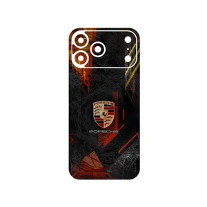 MAHOOT Porsche_Logo Cover Sticker for Apple iPhone 17 Pro Max