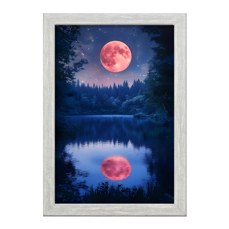 تابلو خندالو طرح ماه (Moon) کد F9473