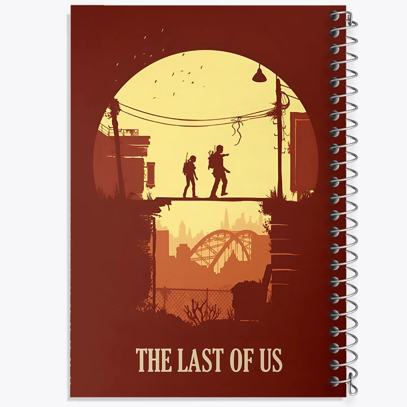 دفتر لیست خرید 50 برگ خندالو طرح آخرین بازمانده از ما (The Last Of Us) کد F13592