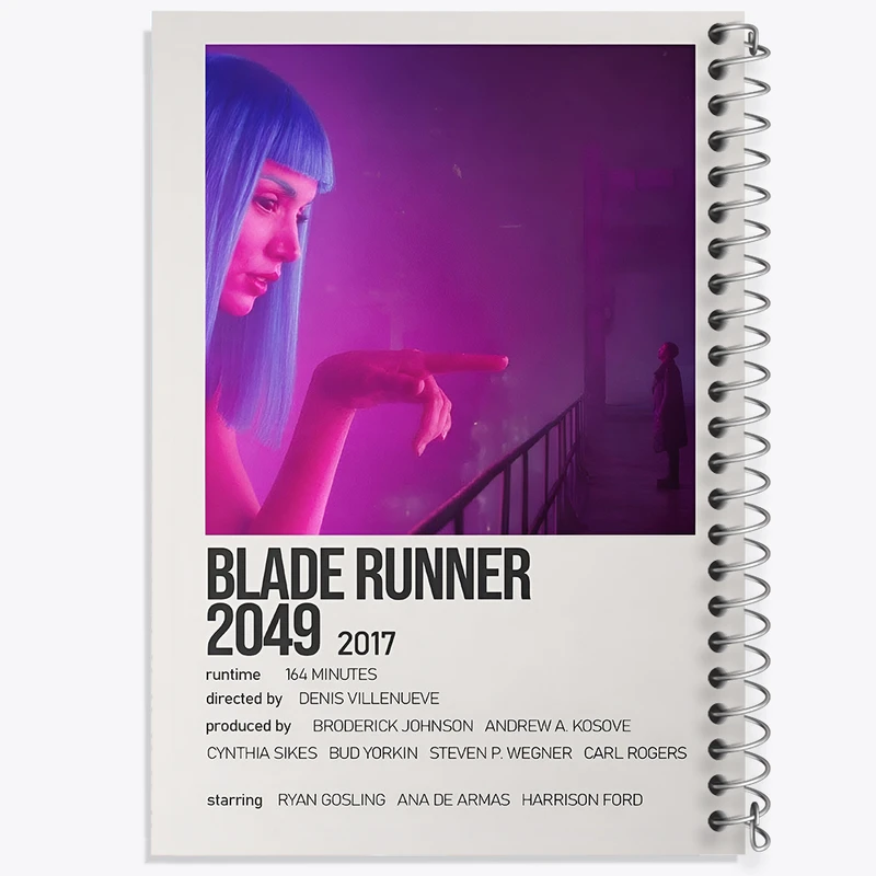 دفتر نقاشی 50 برگ خندالو طرح بلید رانر (Blade Runner) کد F13051