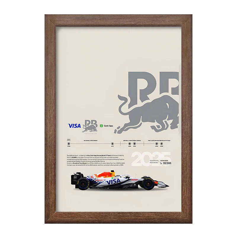 تابلو خندالو طرح اسکودریا آلفاتاوری (Scuderia AlphaTauri) کد F13488