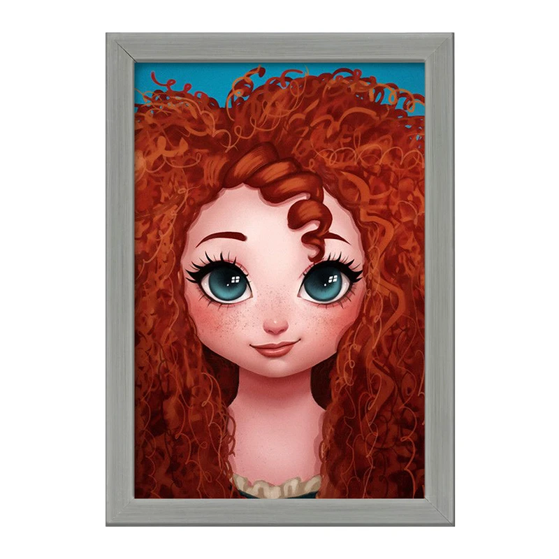 تابلو خندالو طرح انیمیشن دلیر  Brave  کد 1681