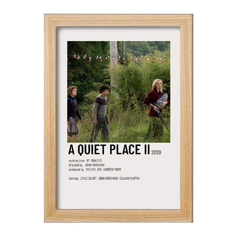 تابلو خندالو طرح یک مکان ساکت (A Quiet Place) کد F13117