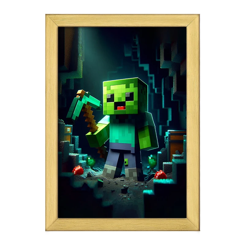 تابلو خندالو طرح ماینکرافت (Minecraft) کد F3530