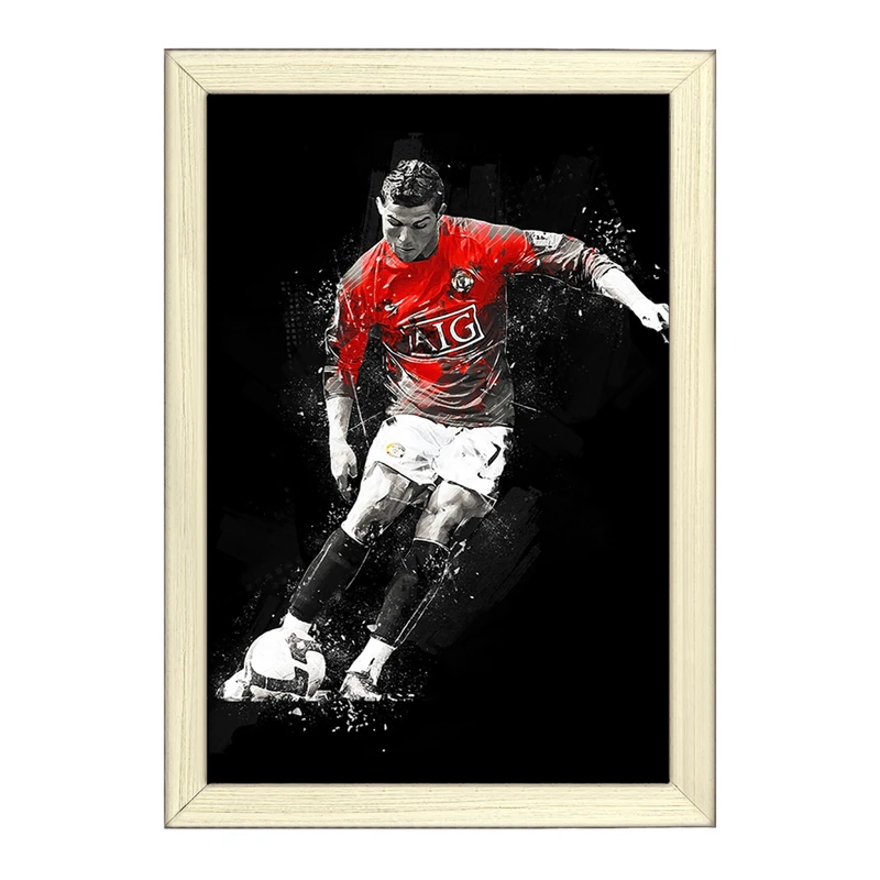 تابلو خندالو طرح کریستیانو رونالدو  کد 13940