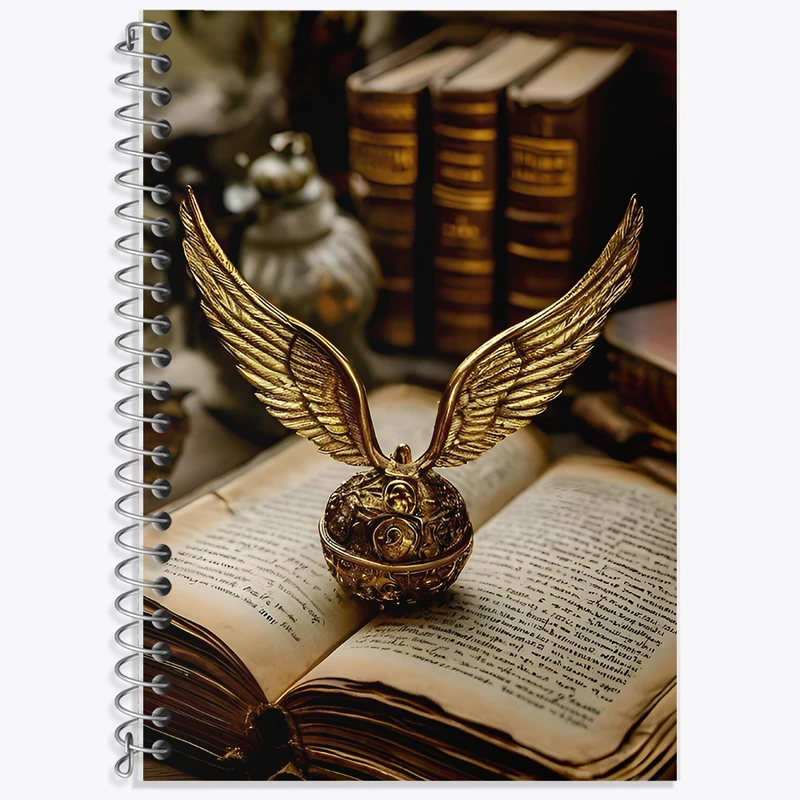 دفتر نت موسیقی 50 برگ خندالو طرح هری پاتر (Harry Potter) کد F9996