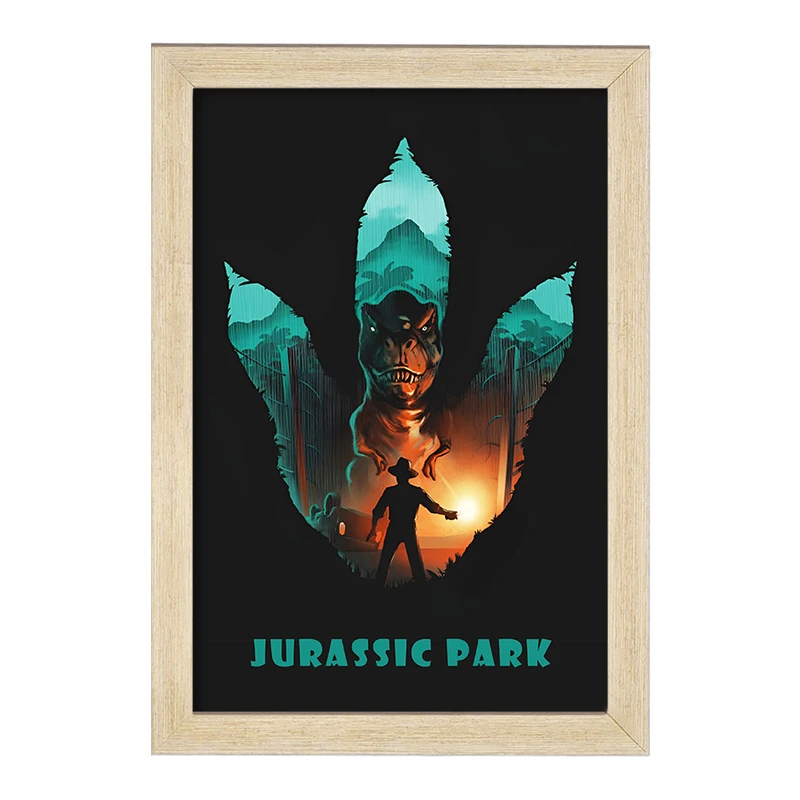 تابلو خندالو طرح ژوراسیک (Jurassic Park) کد F13773