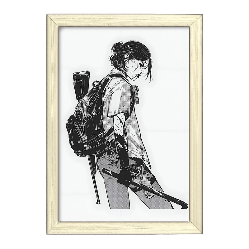 تابلو خندالو طرح آخرین بازمانده از ما (The Last of Us) کد F4453