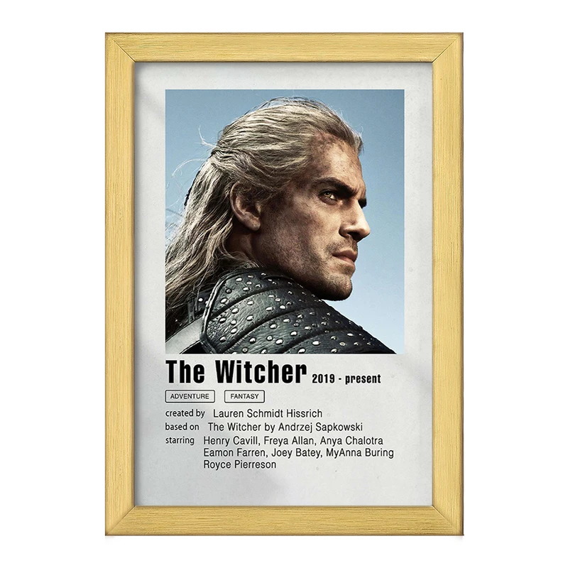 تابلو خندالو طرح ویچر (The Witcher) کد F11295