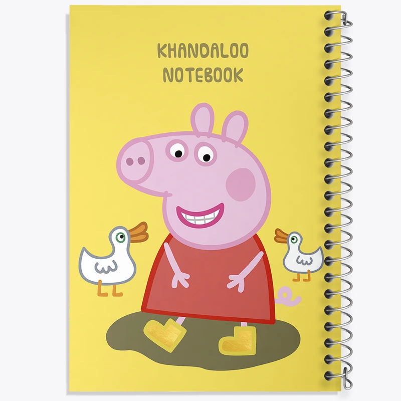 دفتر نقاشی 50 برگ خندالو طرح انیمیشن پپا پیگ (Peppa Pig) کد N9266