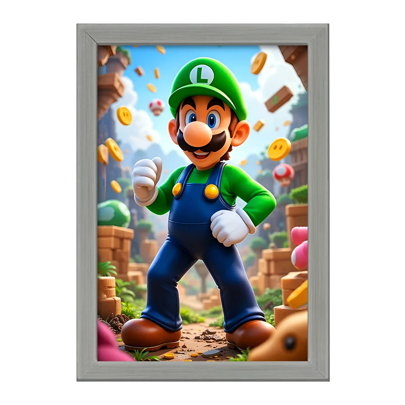 تابلو خندالو طرح سوپر ماریو کد F12649