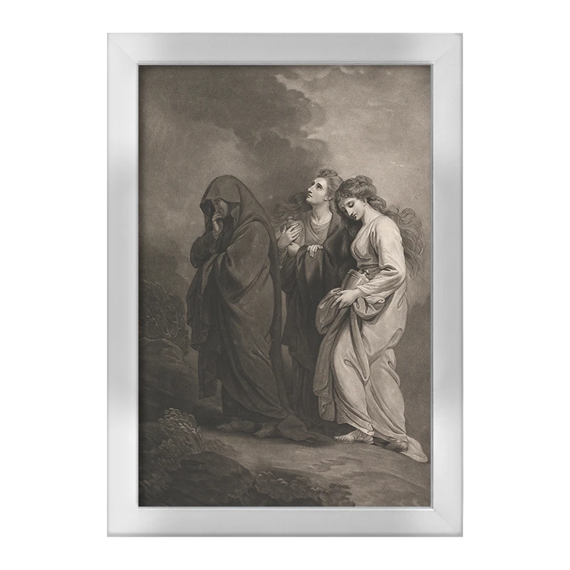 تابلو خندالو طرح نقاشی سه مریم به گور می روند اثر بنجامین وست کد F12410