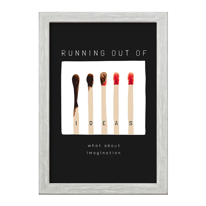 تابلو خندالو طرح Running Out Of کد F1535