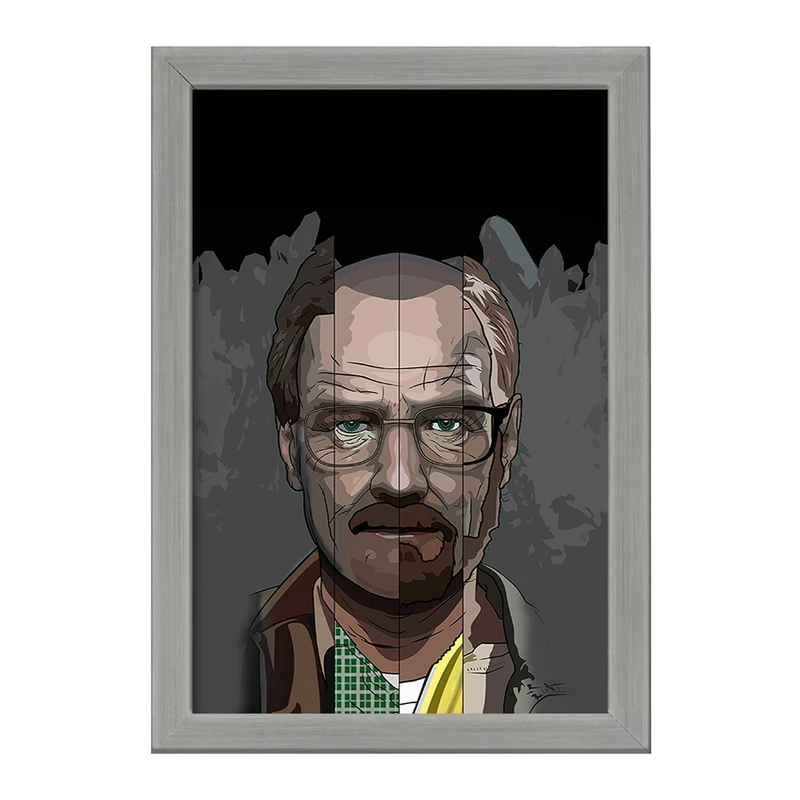 تابلو خندالو طرح والتر وایت سریال بریکینگ بد Breaking Bad  کد 13282
