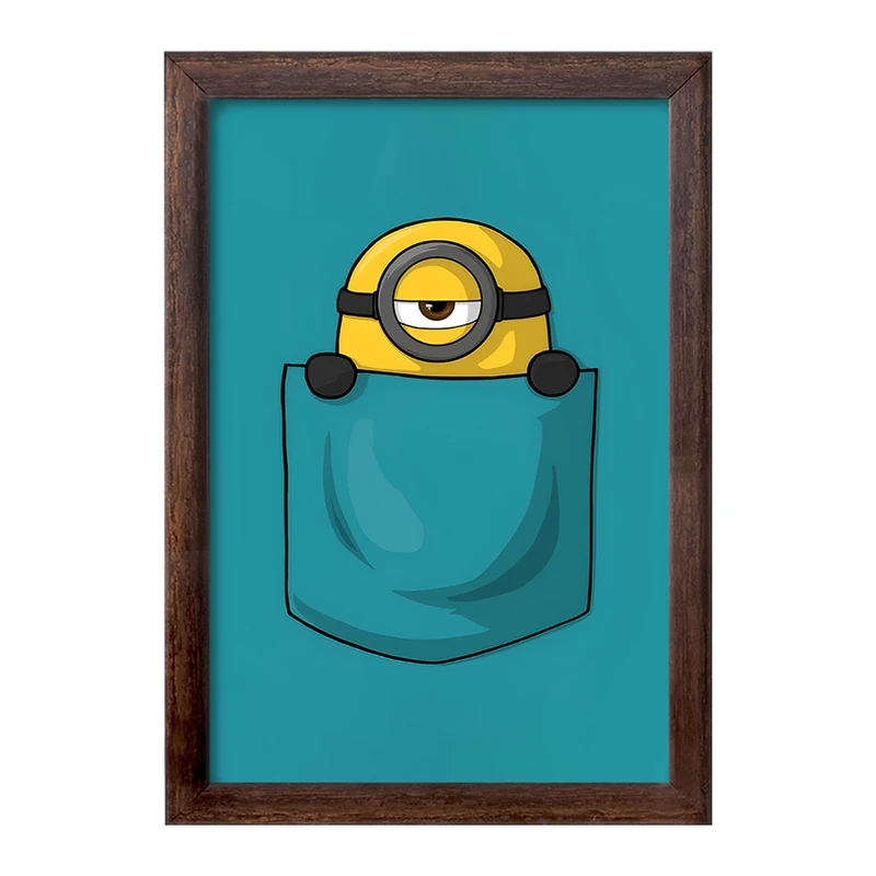 تابلو خندالو طرح مینیون ها (Minions) کد F8605