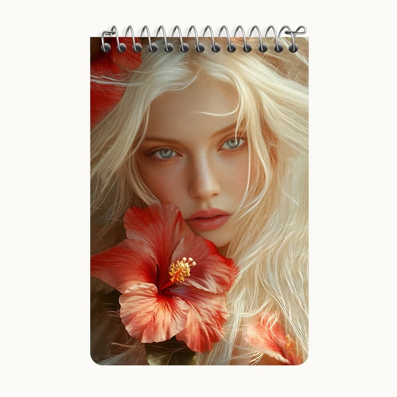 دفتر یادداشت 50 برگ خندالو طرح دخترانه کد F12840