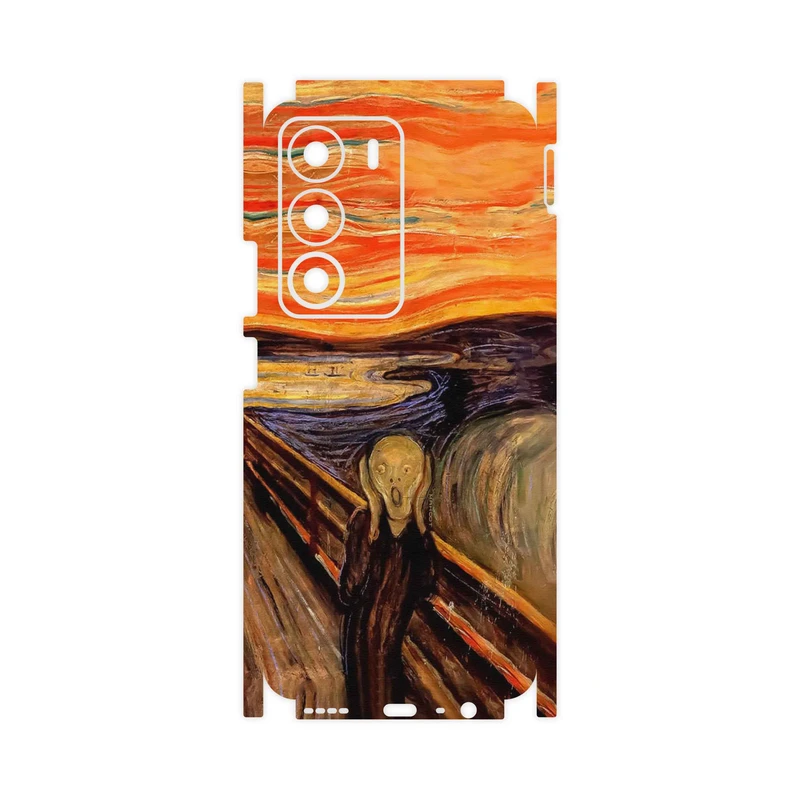 برچسب پوششی ماهوت مدل The Scream of Munch-FullSkin مناسب برای گوشی موبایل ریلمی C71