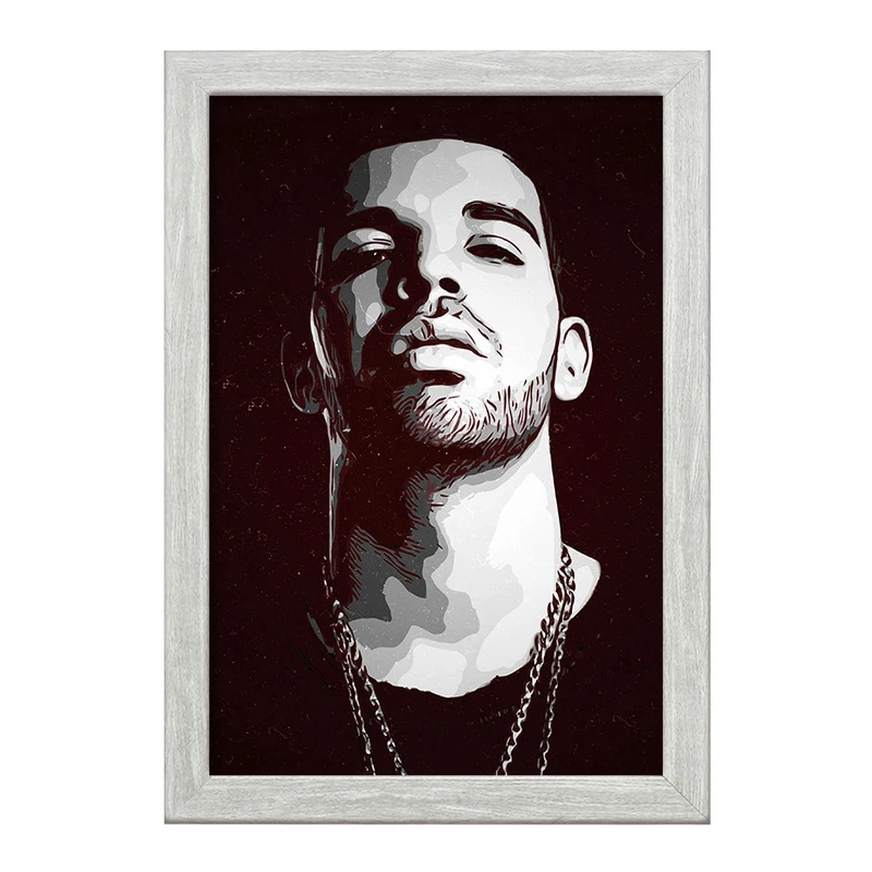 تابلو خندالو طرح دریک (drake) کد F1793