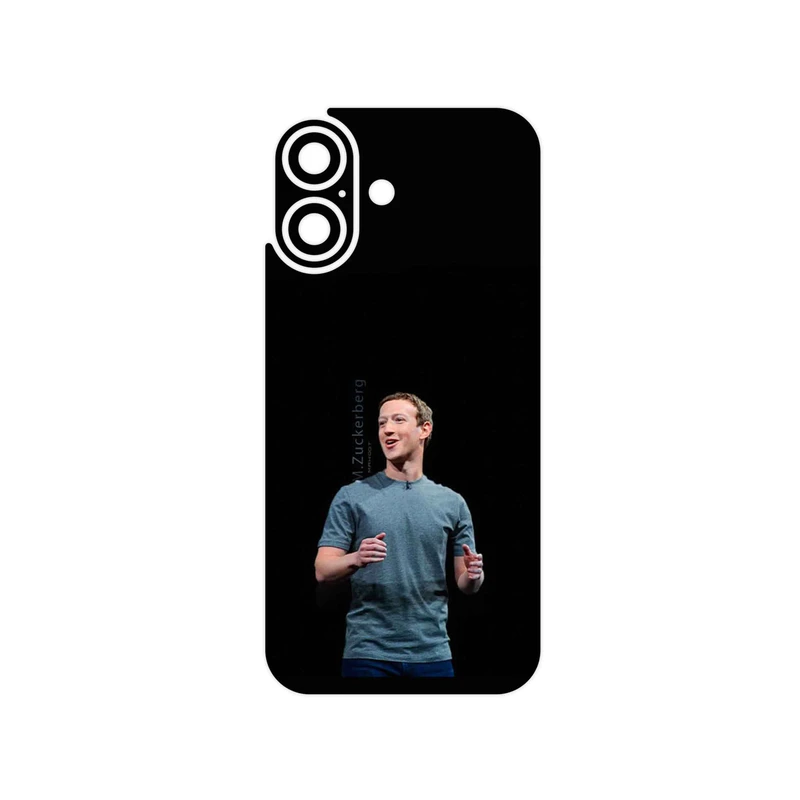 برچسب پوششی ماهوت مدل Mark_Zuckerberg مناسب برای گوشی موبایل اپل iPhone 17