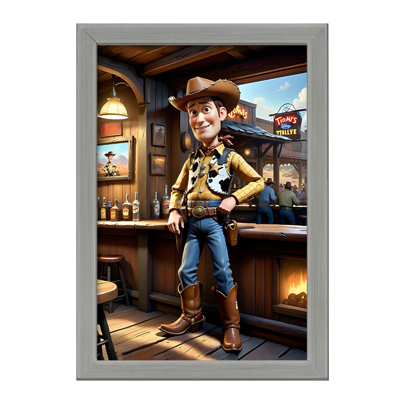 تابلو خندالو طرح داستان اسباب بازی ها کد F11718