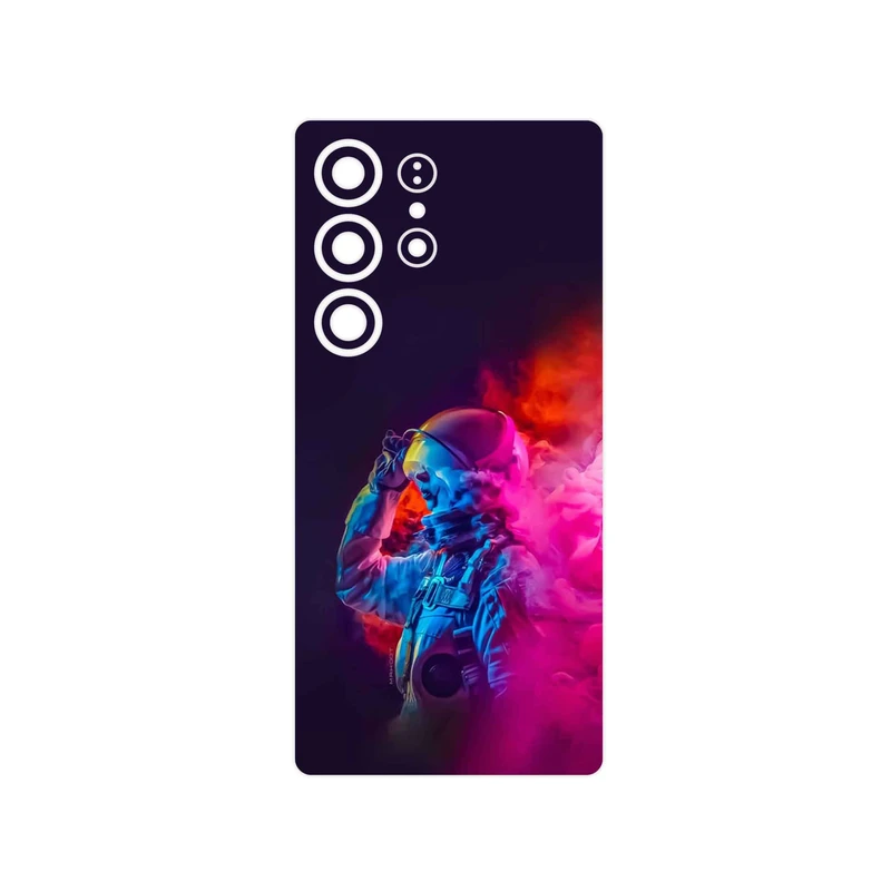 برچسب پوششی ماهوت مدل Smoke Rainbow Digital Art 1 مناسب برای گوشی موبایل سامسونگ Galaxy S25 Ultra