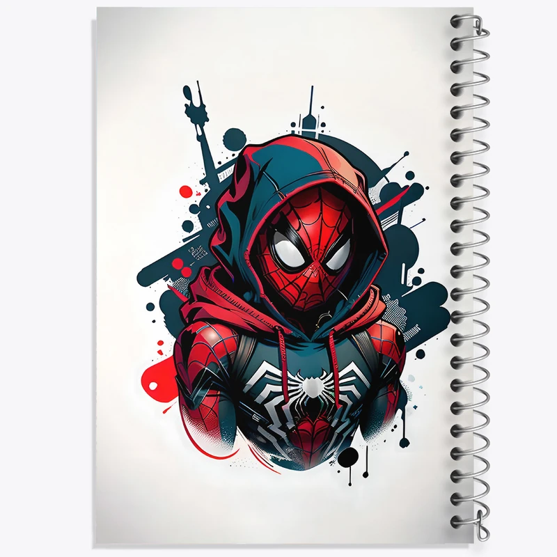 دفتر مشق 100 برگ خندالو طرح مرد عنکبوتی (Spider Man) کد F4312