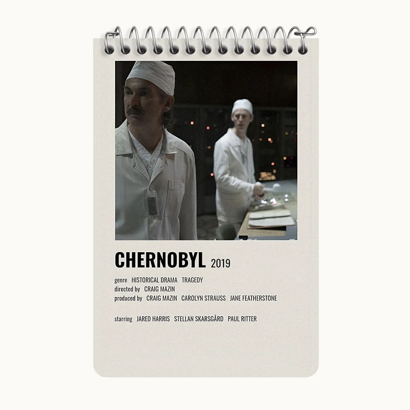 دفتر یادداشت 50 برگ خندالو طرح چرنوبیل (Chernobyl) کد F13347