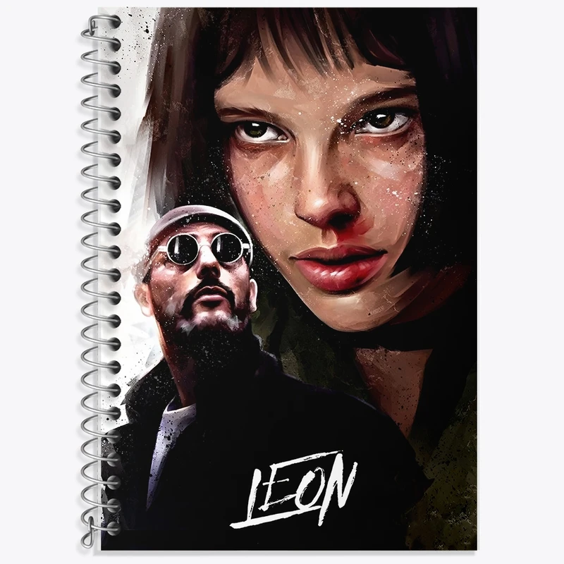 دفتر لغت 50 برگ خندالو طرح لئون و ماتیلدا کد F13564