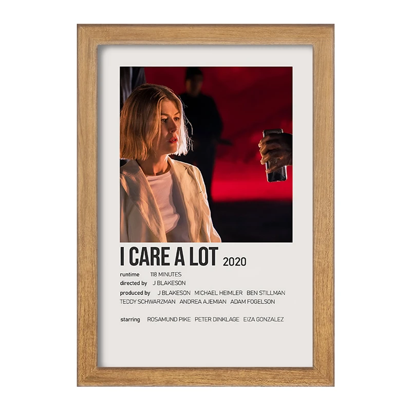 تابلو خندالو طرح من خیلی مراقبم (I Care a Lot) کد F12998