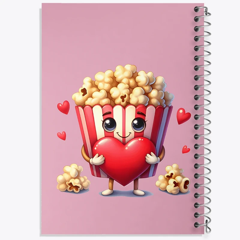 دفتر لیست خرید 50 برگ خندالو طرح پاپ کورن کد N7052