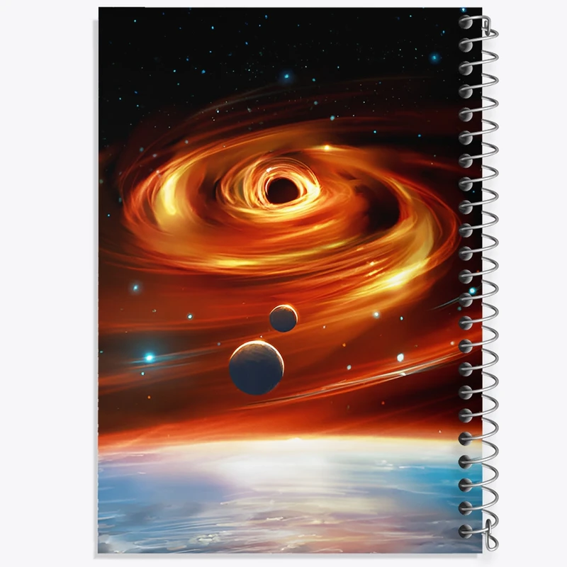 دفتر لیست خرید 50 برگ خندالو طرح منظومه شمسی کد F12544