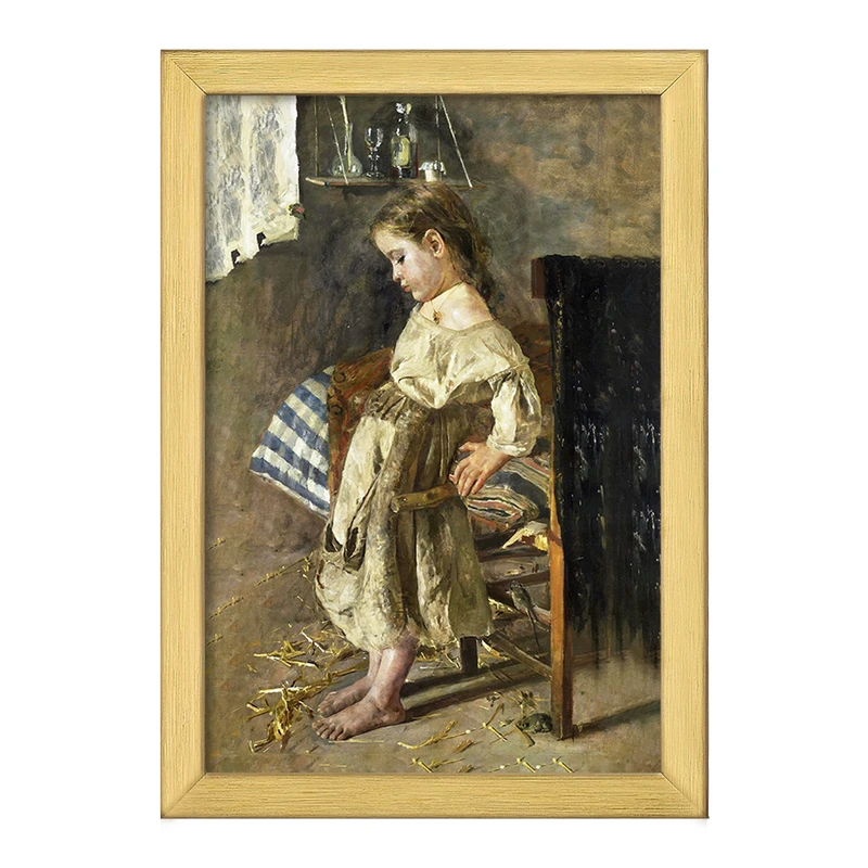 تابلو خندالو طرح نقاشی سلاح مهربان اثر استآنتونیو مانچینی کد F12283