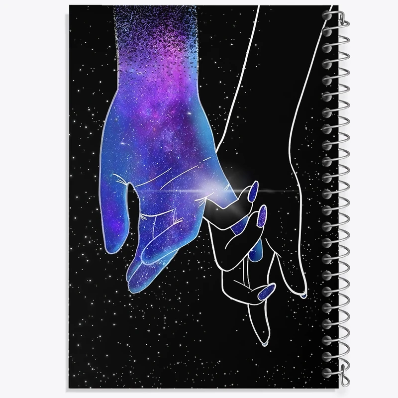 دفتر طراحی 50 برگ خندالو طرح عاشقانه کد N7892