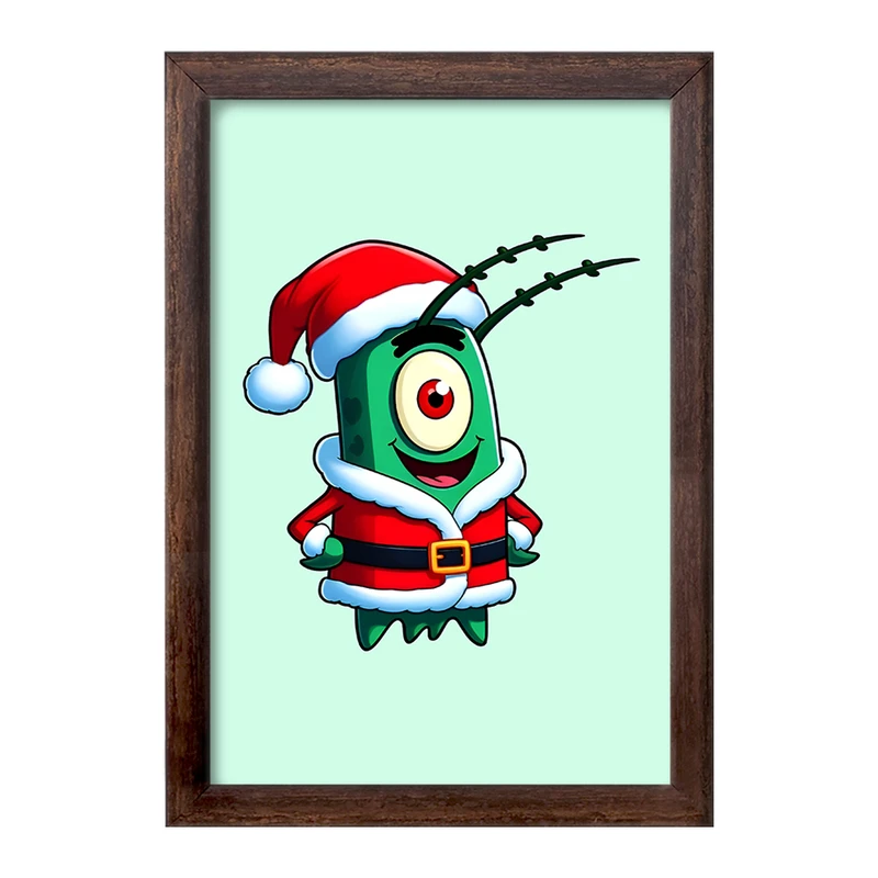 تابلو خندالو طرح پلانکتون باب اسفنجی کد F9118