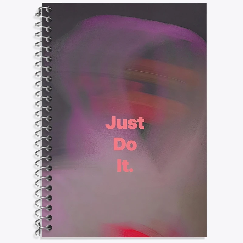 دفتر لغت 50 برگ خندالو طرح Just Do It کد F4067