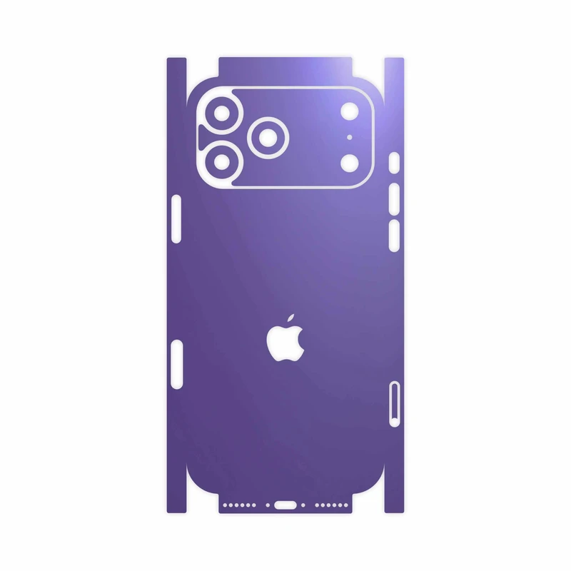 برچسب پوششی ماهوت مدل Matte-BlueBerry-FullSkin مناسب برای گوشی موبایل اپل iPhone 17 Pro Max