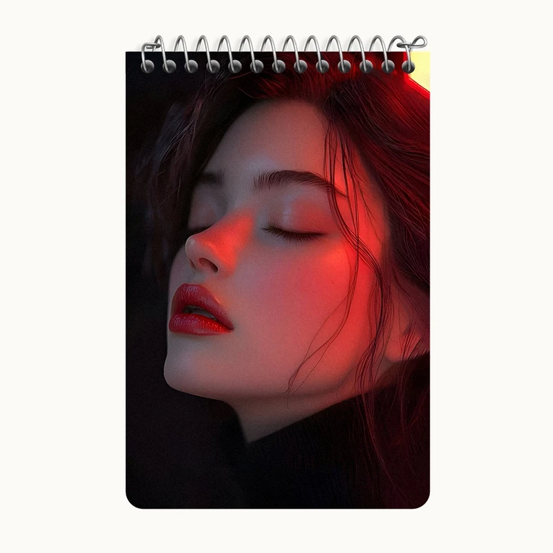 دفتر یادداشت 50 برگ خندالو طرح دخترانه کد F7827