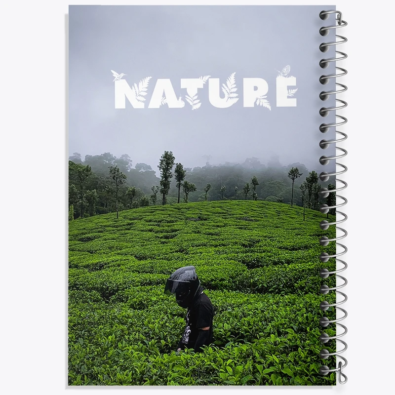 دفتر لیست خرید 50 برگ خندالو طرح طبیعت کد F10785