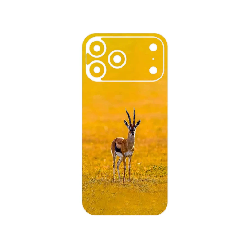 برچسب پوششی ماهوت مدل Gazelle مناسب برای گوشی موبایل اپل iPhone 17 Pro Max