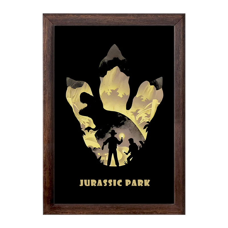 تابلو خندالو طرح ژوراسیک (Jurassic Park) کد F13786