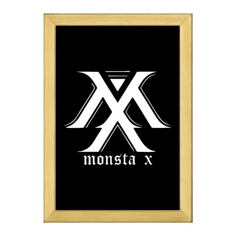 تابلو خندالو طرح گروه مانستا اکس MONSTA X  کد 12258