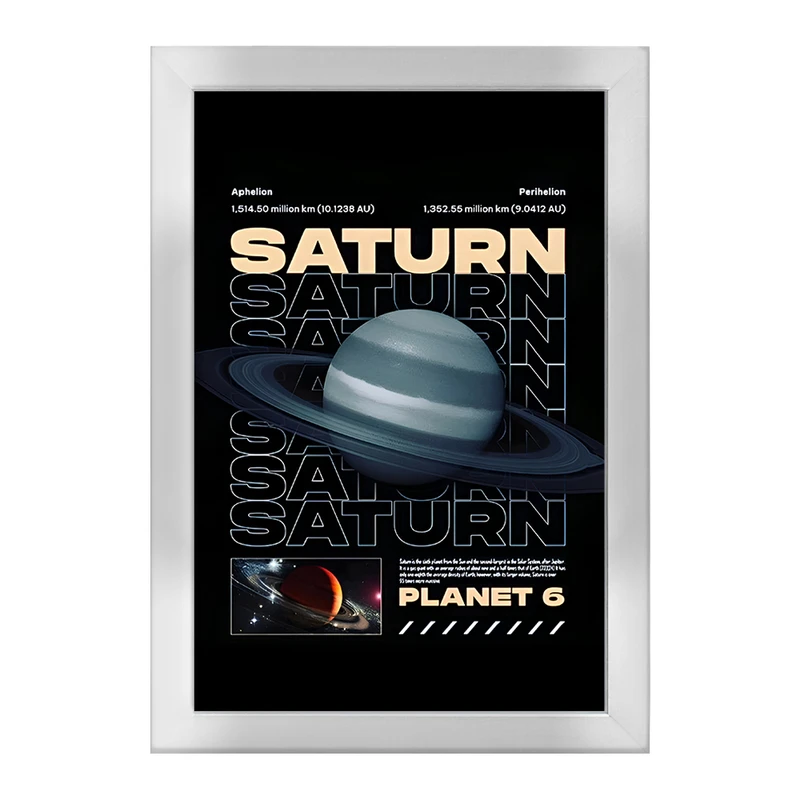 تابلو خندالو طرح زحل (Saturn) کد F10667