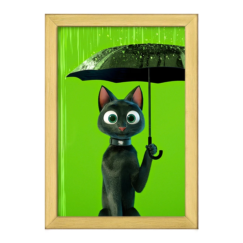 تابلو خندالو طرح انیمیشن شانس لاک Luck کد 26038