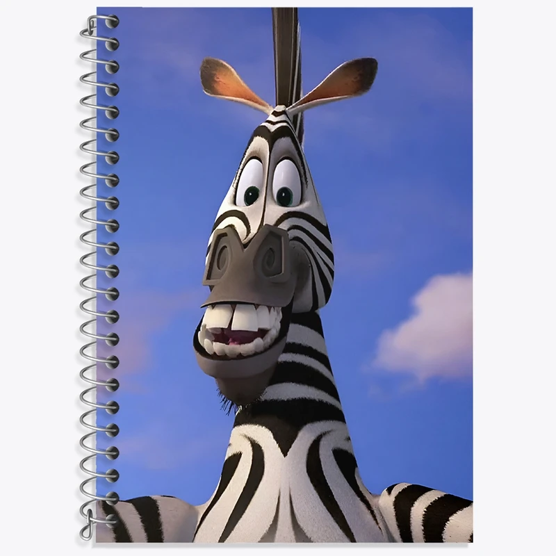 دفتر لغت 50 برگ خندالو طرح انیمیشن ماداگاسکار(Madagascar) کد N7477