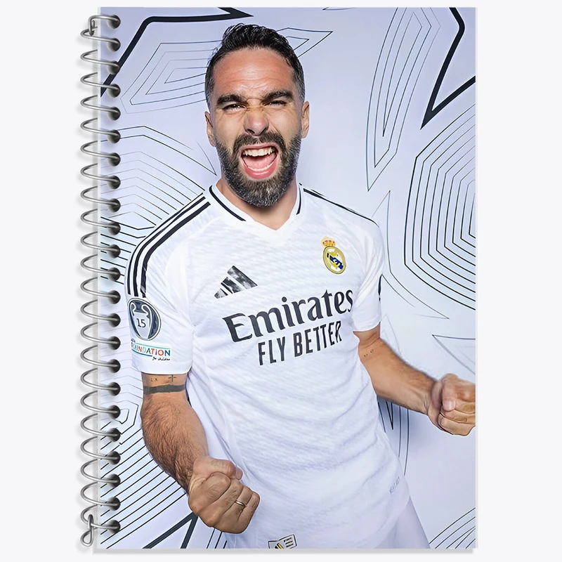 دفتر نت موسیقی 50 برگ خندالو طرح دنی کارواخال (Dani Carvajal) کد F14342