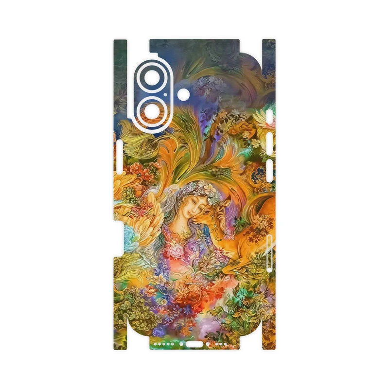 برچسب پوششی ماهوت مدل Persian miniature 3-FullSkin مناسب برای گوشی موبایل اپل iPhone 17