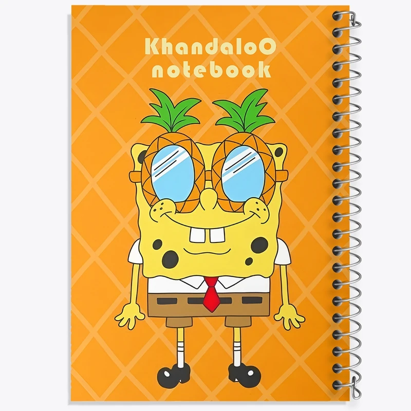 دفتر لیست خرید 50 برگ خندالو طرح باب اسفنجی کد N9453